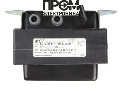 Трансформатор поджига MCT ZA 20 140 E21