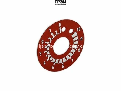 Шкала воздушной заслонки, круглая