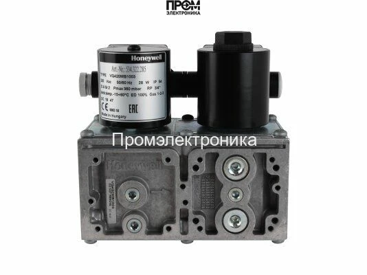 Двойной электромагнитный клапан Honeywell VQ420MB1003