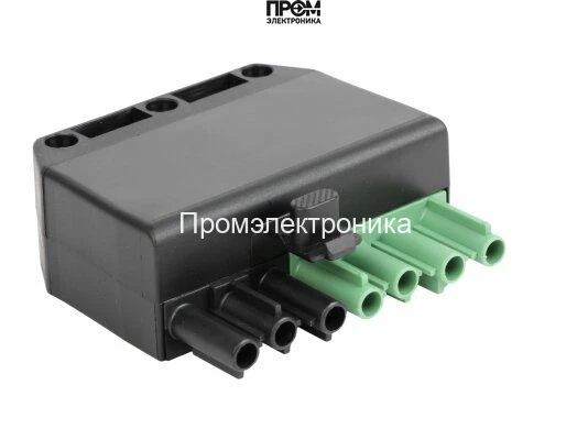 Разъем Elco 7P, зеленый, папа, 65323592