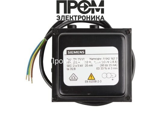 Трансформатор розжига Siemens ZM 20/10 00423677