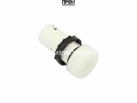 Цоколь лампы индикации белый ECX 1056