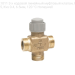 V5833A1011 3-х ходовой линейный муфтовый клапан, PN16, DN15, Kvs 0.4, 6.5мм, 120 °C Honeywell