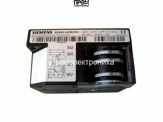 Сервопривод воздушной заслонки Siemens SQN90.560A2793