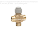 V5833A3017 3-х ходовой линейный муфтовый клапан, PN16, DN20, Kvs 4.0, 6.5мм, 120 °C, Honeywell