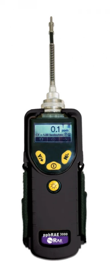 Портативный переносной детектор ЛОС RAE Systems ppbRAE 3000 — 10.6 PID, перезаряжаемый, беспроводной (Bluetooth) — 059-C111-000