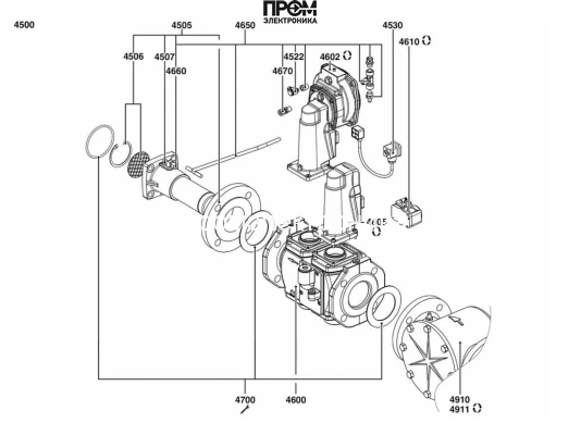 Газовая рампа Elco s319