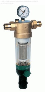 F76S-1/2"AB фильтр с обратной промывкой, сетка 20, на холодную воду
