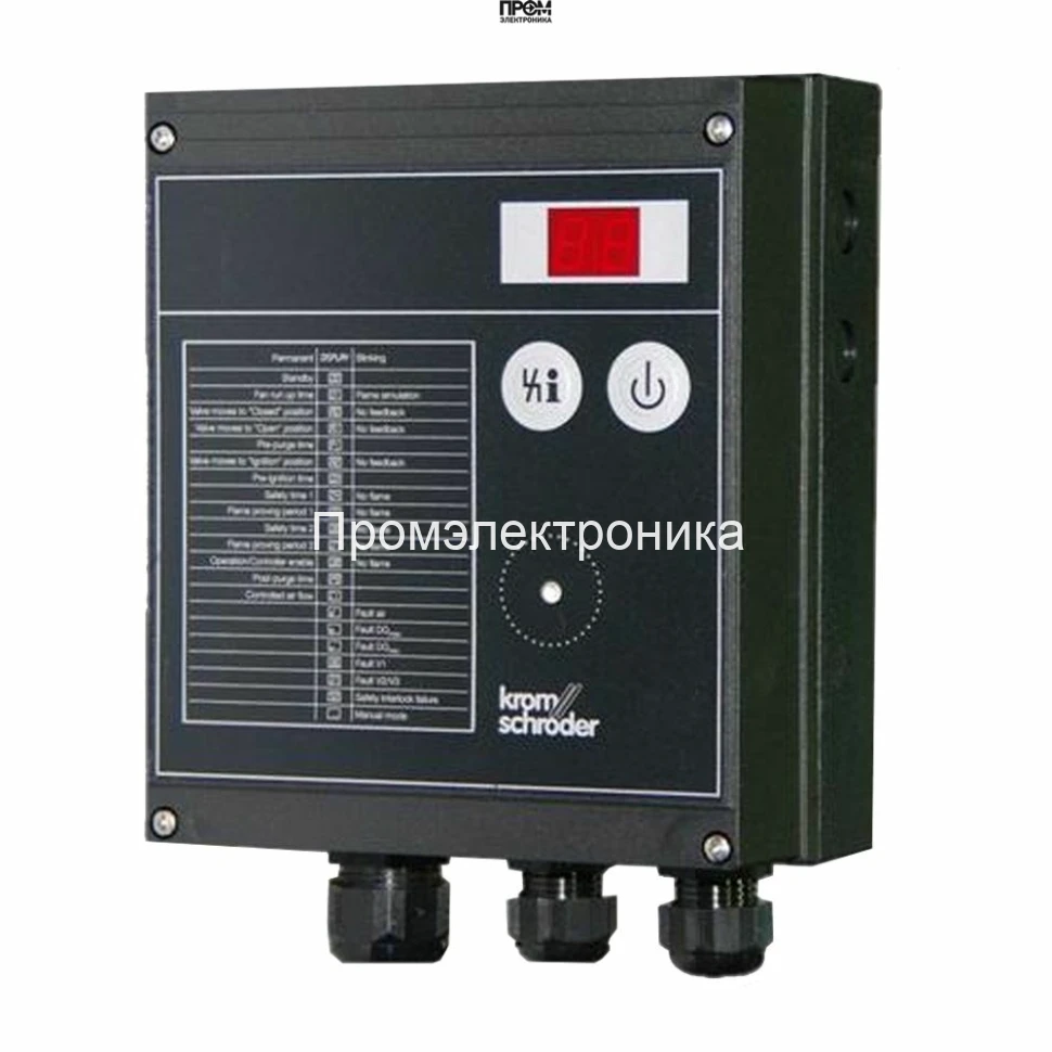 Топочный автомат Kromschroder BCU370WI1FEU0D3B1-3