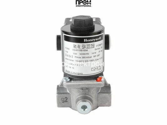 Газовый электромагнитный клапан Honeywell VE4010B1054