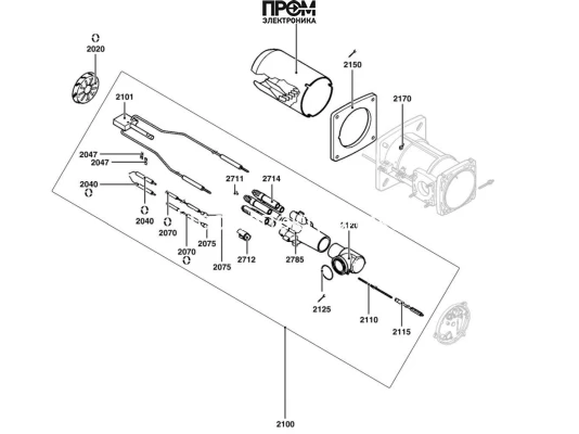Голова сгорания Elco KL, 13000983