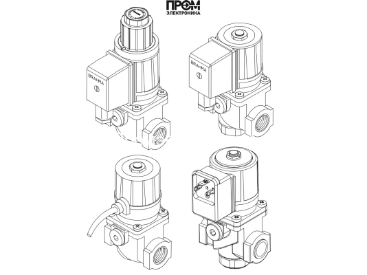 Газовый электромагнитный клапан Brahma E8/SB4*CFD