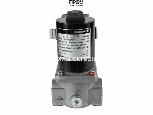 Газовый электромагнитный клапан Honeywell VE4020B1046