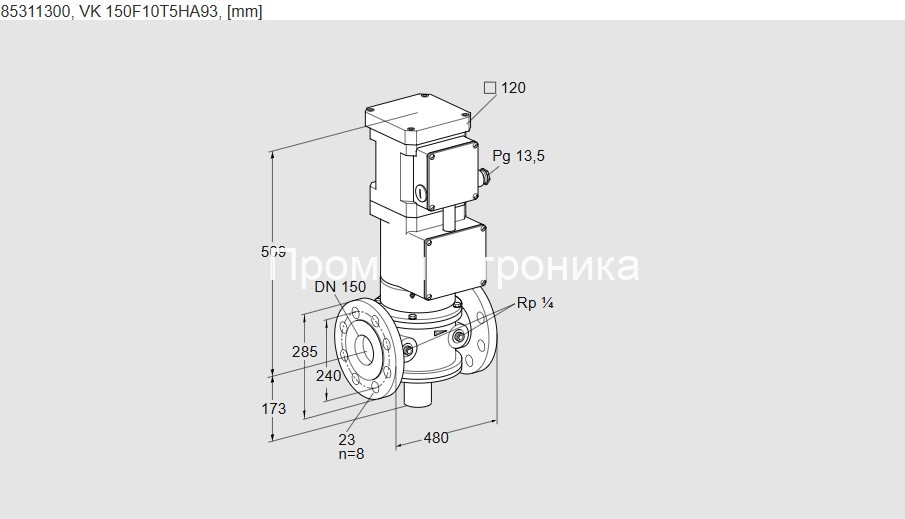 Kromschroder VK 150F10T5HA93